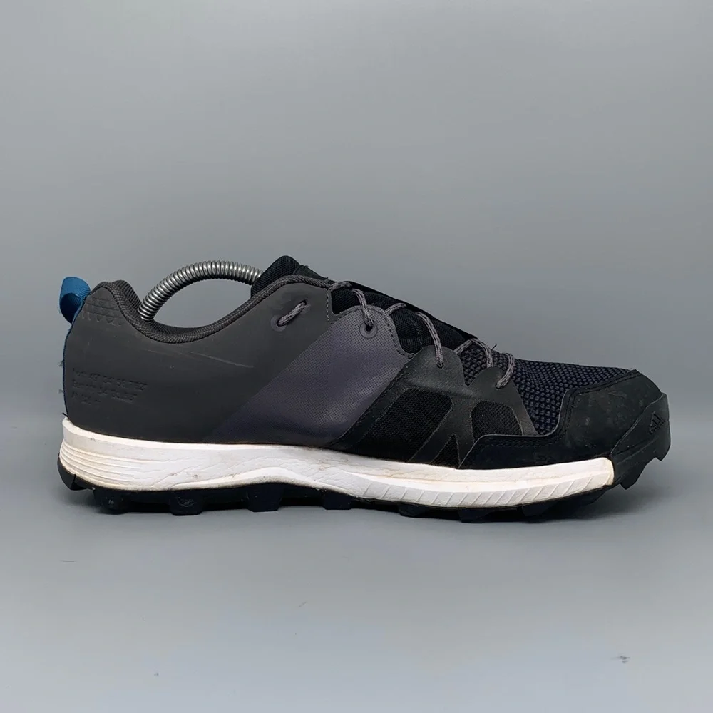 Adidas Kanadia TR8 Cloudfoam Black Blue Trail Running‎ Shoes BB4416 Men’s Sz 11